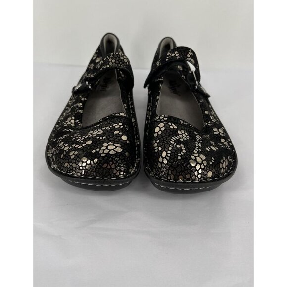 ALEGRIA Belle Gold Mosaic Mary Jane Comfort Shoe Size EU 39 US 9 BEL-780 - Picture 3 of 13